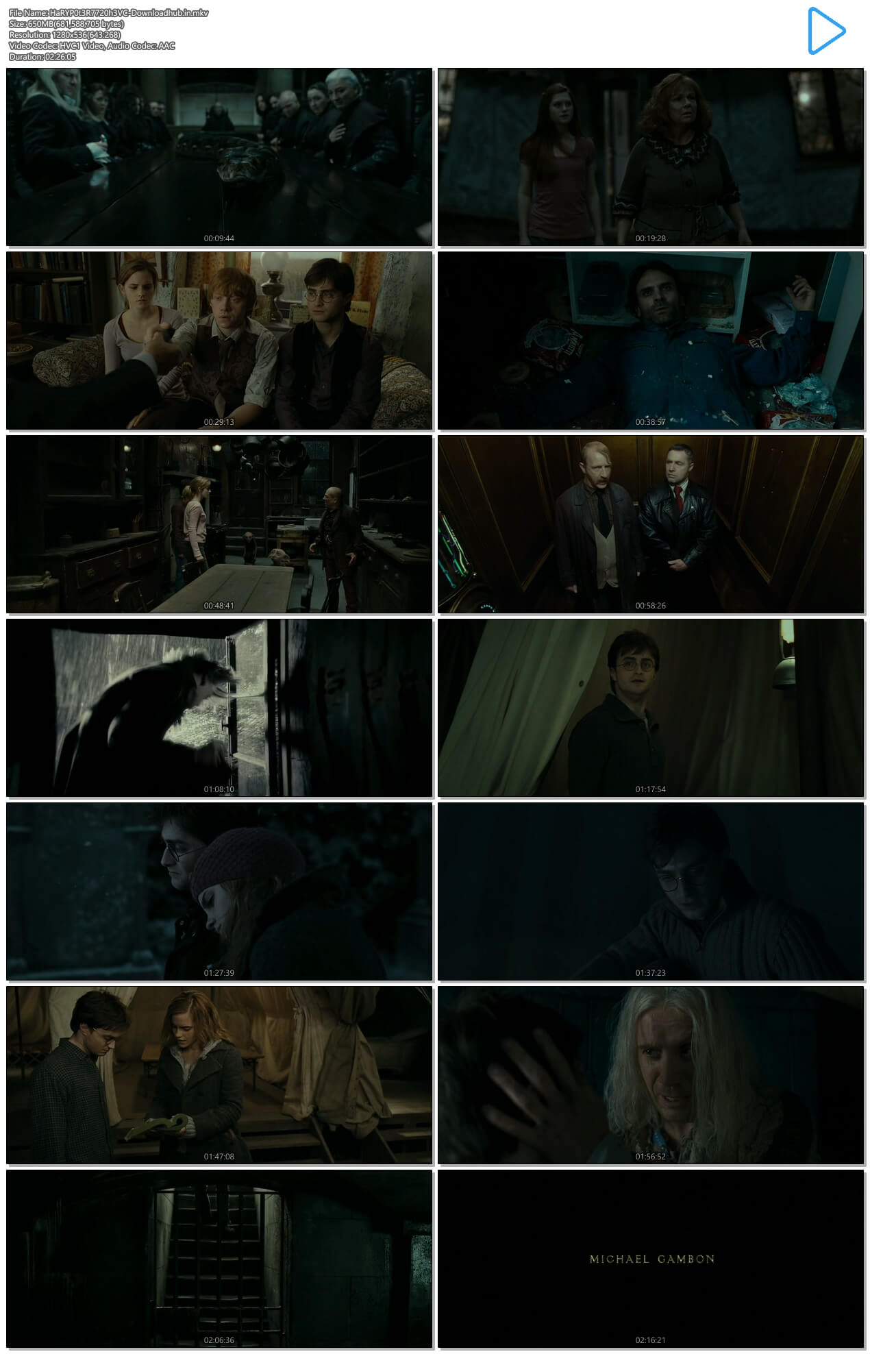 harry potter and the deathly hallows part 2 480p